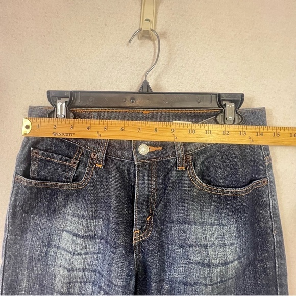 Levis 515 Jeans Sz 6 Medium MIS L 29” Boot Cut Stretch Low Rise Dark Wash New - Picture 5 of 9